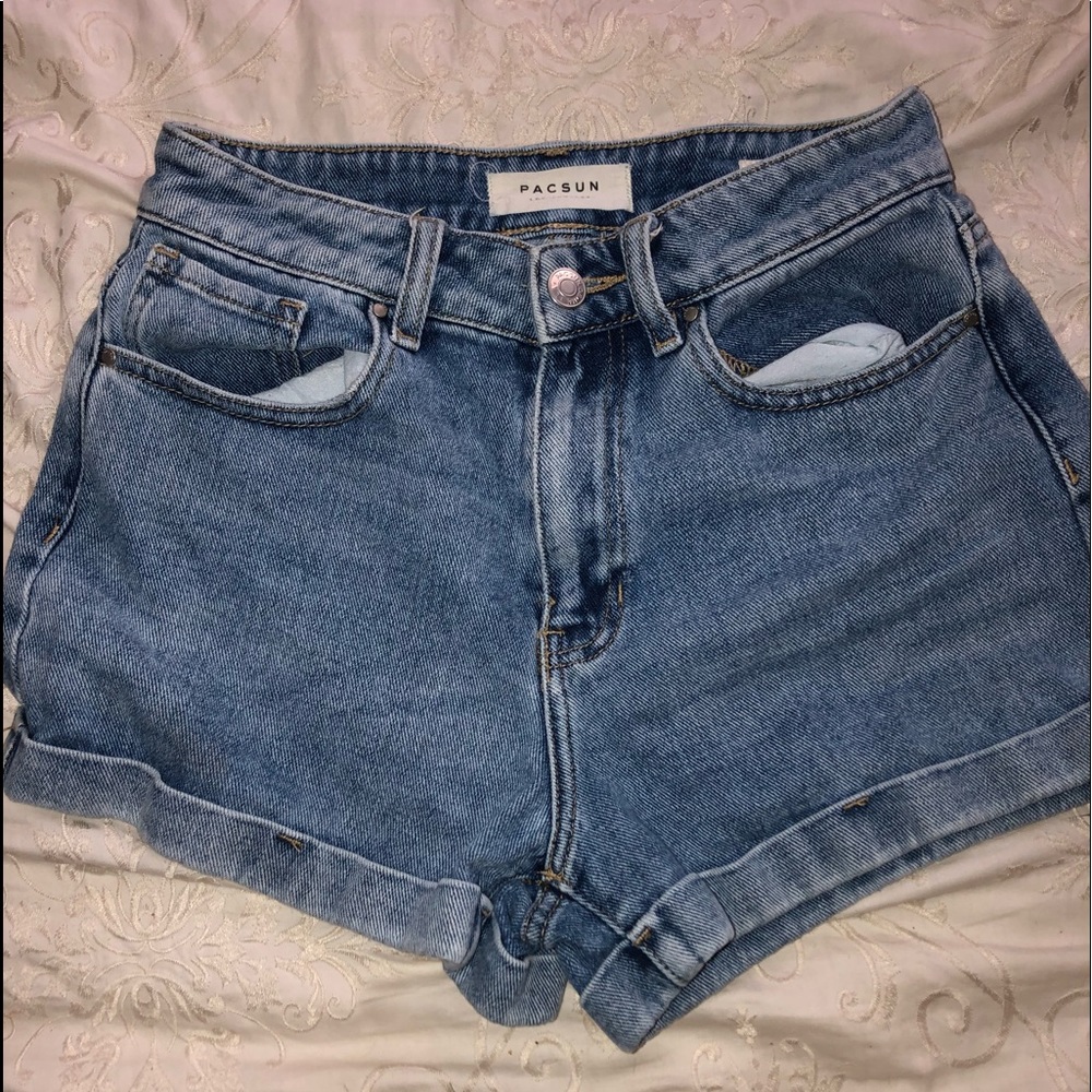 pacsun mom jean shorts